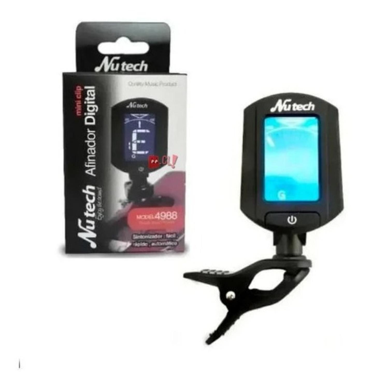 AFINADOR NUTECH CROMÁTICO CLIP PS MINI-CLIP - 2