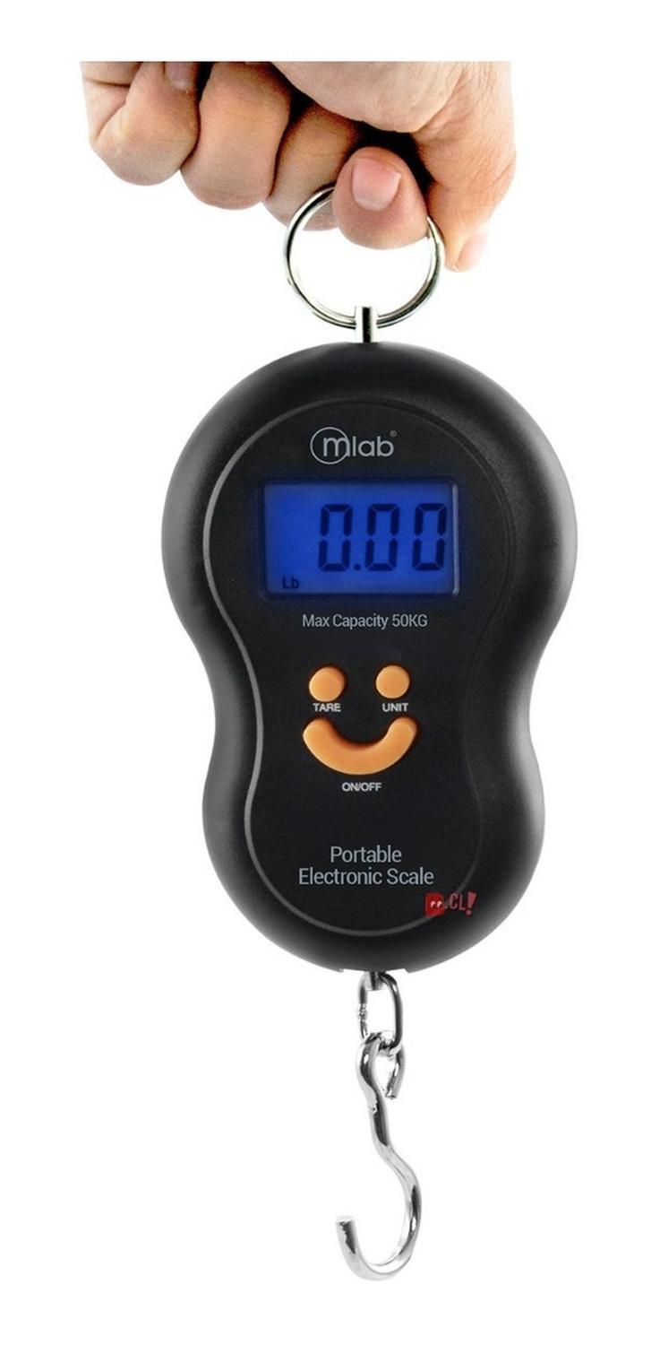 PESA BALANZA PORTÁTIL PANTALLA DIGITAL 50KG SCALEHOOK - PS - 1