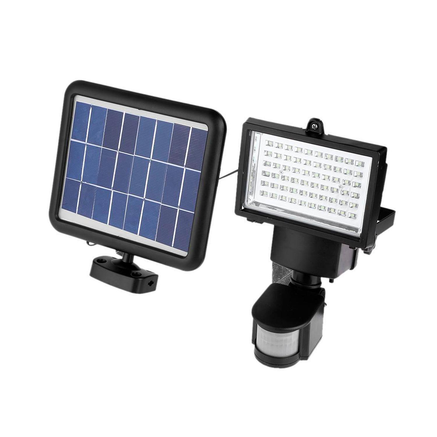 FOCO SOLAR PUNTOSTORE CON SENSOR DE MOVIMIENTO 60 LED PS - 1