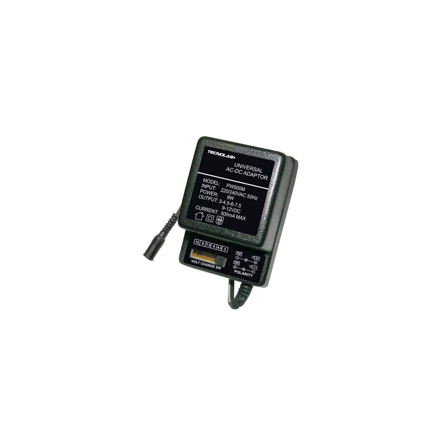 ELIMINADOR PILAS Y BATERÍAS TECNOLAB 500MHA UNIVERSAL PS - 1