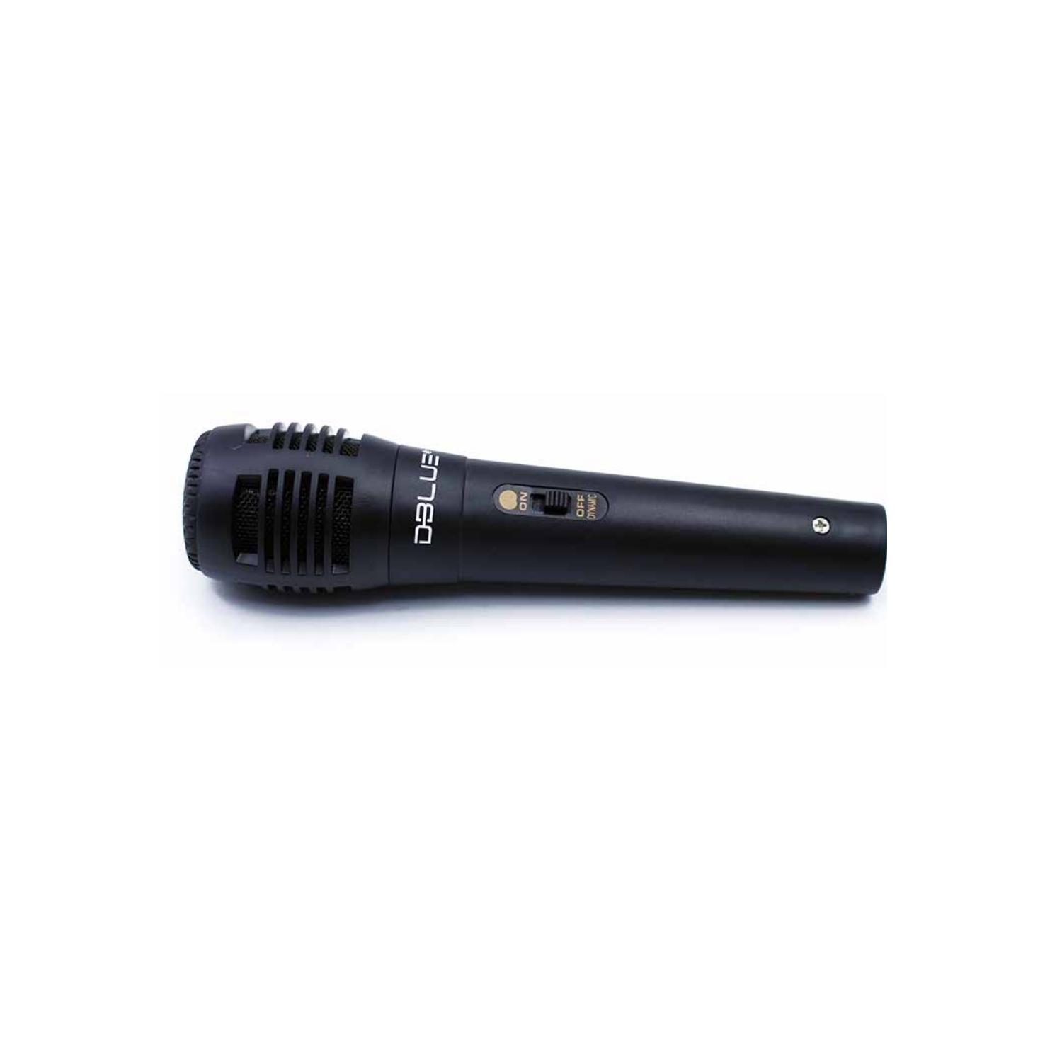 MICROFONO DBLUE MICROFONO KARAOKE CON CABLE CONEXION XLR DE 3MTS - PS