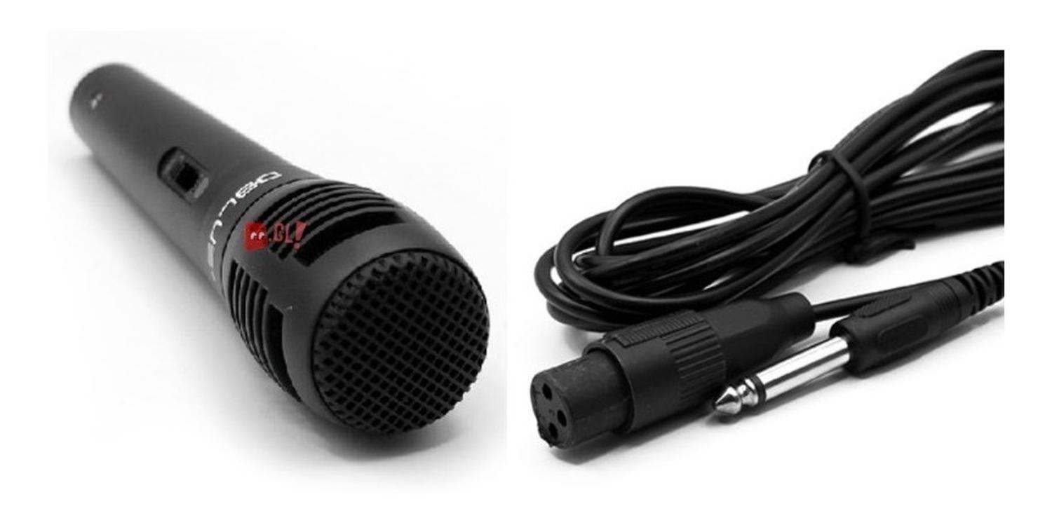 MICRÓFONO DBLUE MICRÓFONO KARAOKE CON CABLE CONEXIÓN XLR DE 3MTS - PS - 2