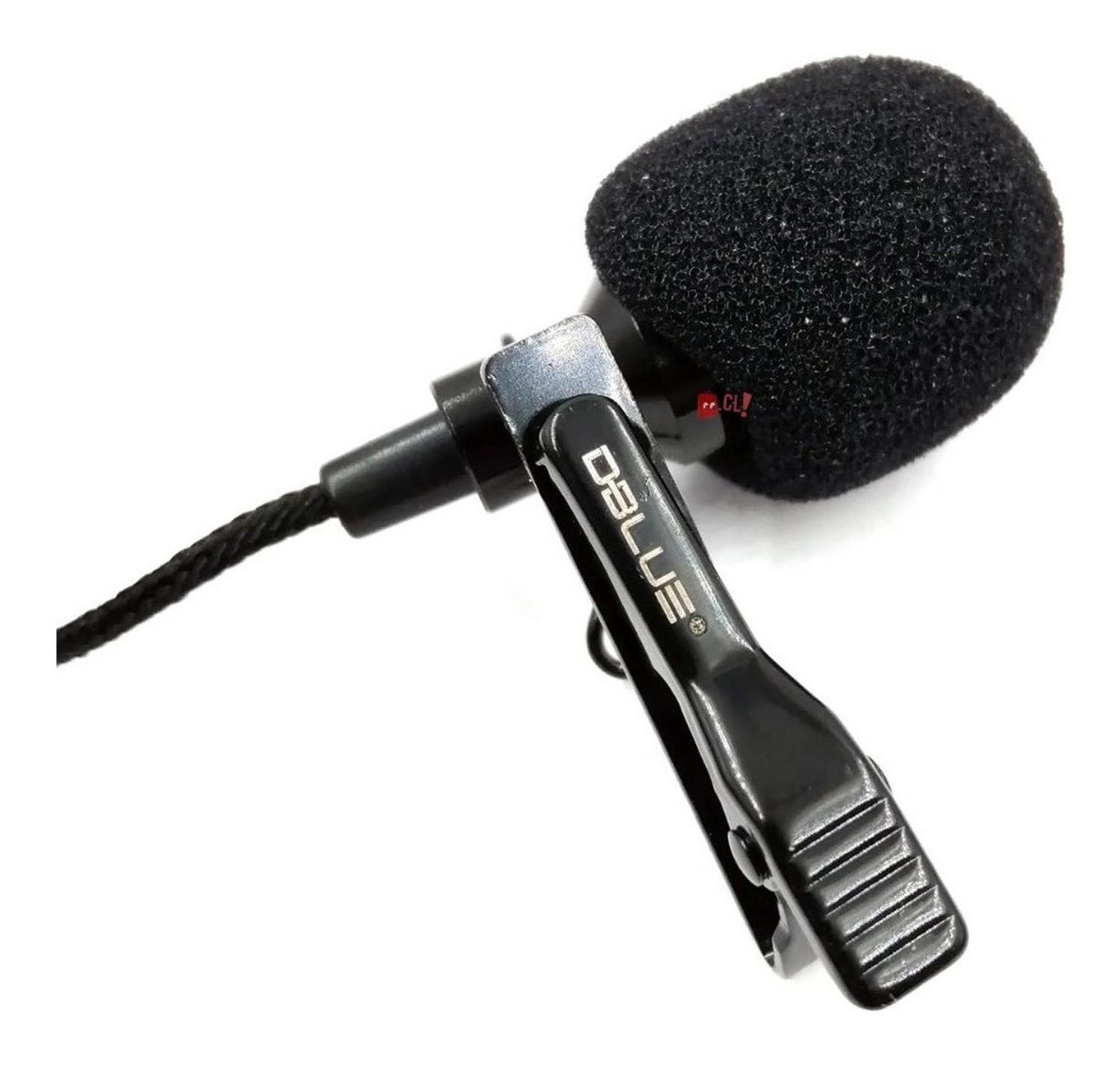 MICRÓFONO DBLUE MICRÓFONO DE SOLAPA STREAMING DE SOLAPA STREAMING CONECTOR TRS 3.5MM - PS - 2