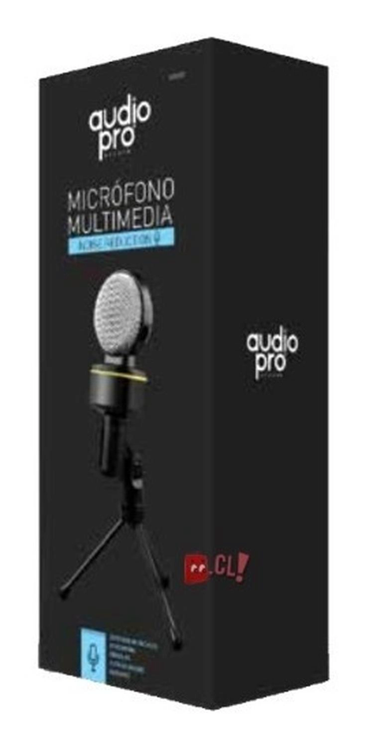 MICRÓFONO AUDIO PRO CONDENSADOR CONECTOR 3.5MM HOME STUDIO PS - 2