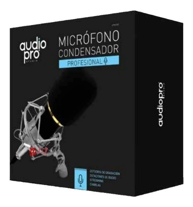 MICRÓFONO AUDIO PRO CONDENSADOR 3.5MM PROFESIONAL PS - 2