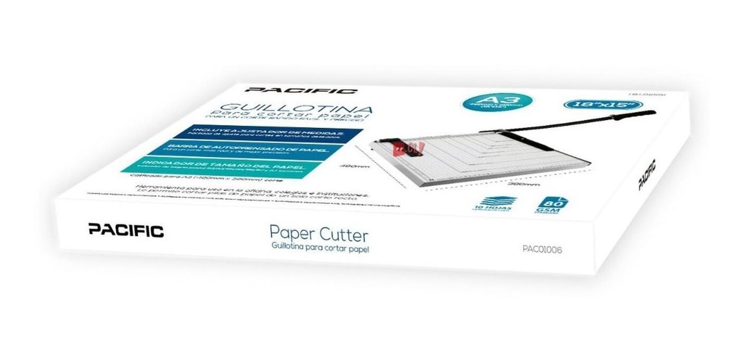 GUILLOTINA PACIFIC CORTA PAPEL 48X38CMS TAMAÑO A3 PS - 2