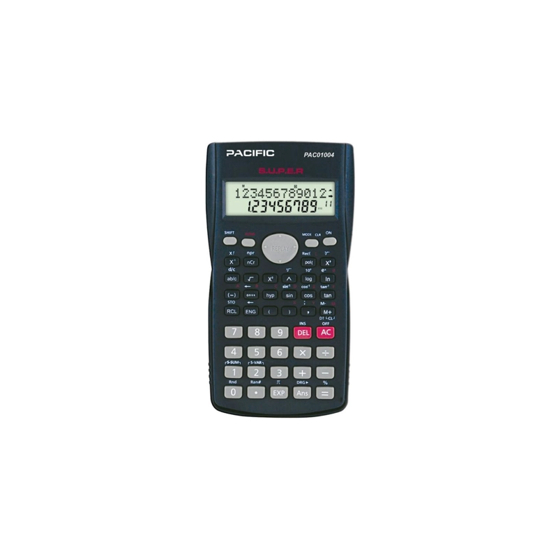 CALCULADORA PACIFIC CIENTÍFICA 240 FUNCIONES 12 DÍGITOS PS - 1