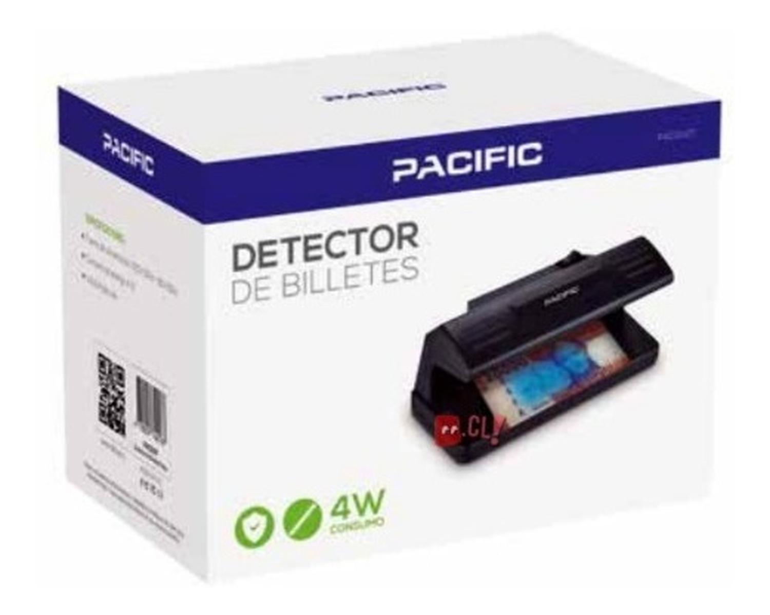 DETECTOR BILLETES PACIFIC 4 WATTS FALSOS LUZ ULTRAVIOLETA PS - 3