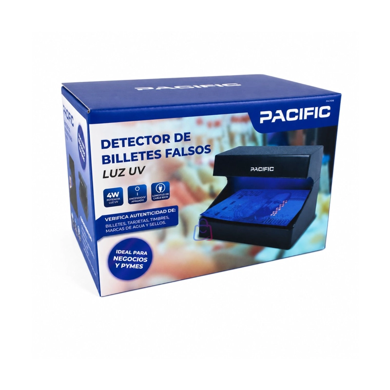 DETECTOR BILLETES PACIFIC BLB- T5 4 WATTS FALSOS LUZ ULTRAVIOLETA PS - 5