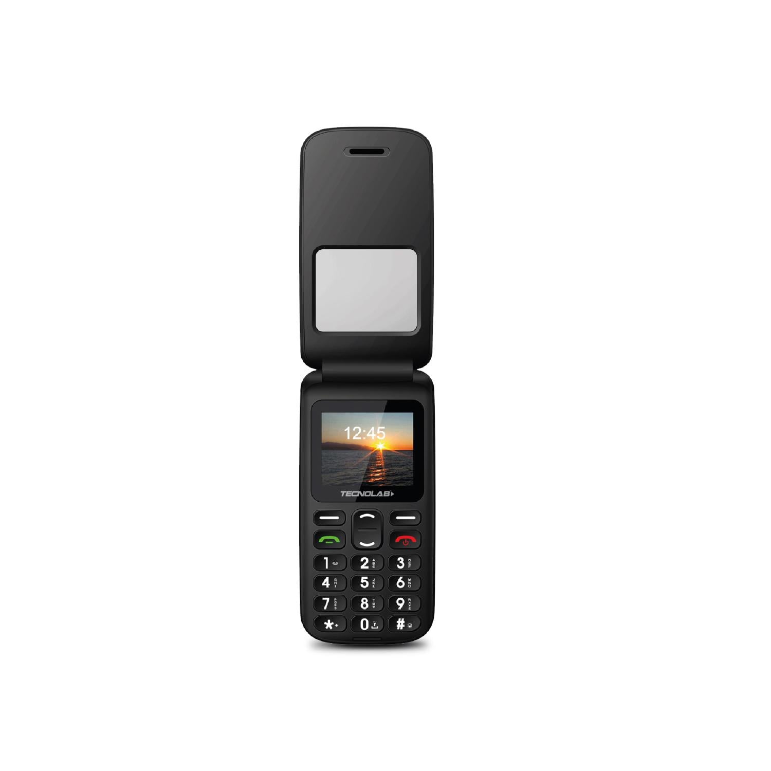 CELULAR TECNOLAB TL038 SENIOR ADULTO MAYOR MODELO ALMEJA COLOR AZUL - PS - 1