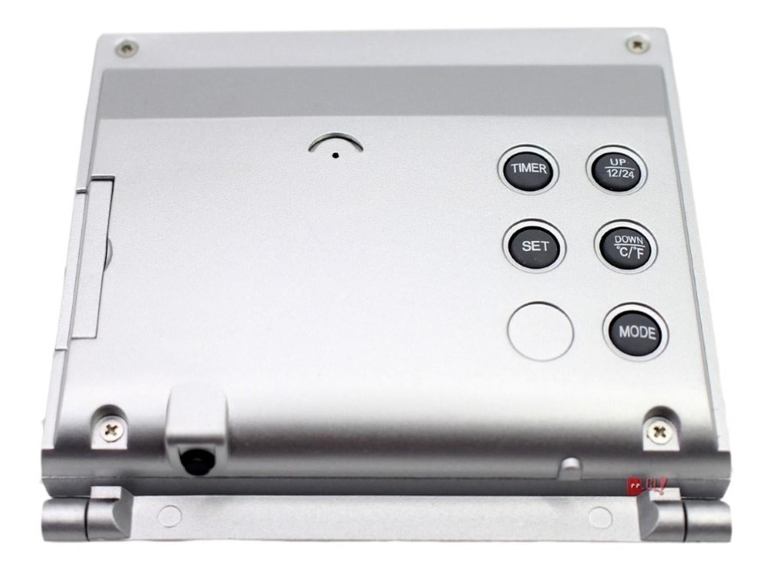 RELOJ DIGITAL DE ESCRITORIO CON TEMPERATURA Y ALARMA - PS - 2