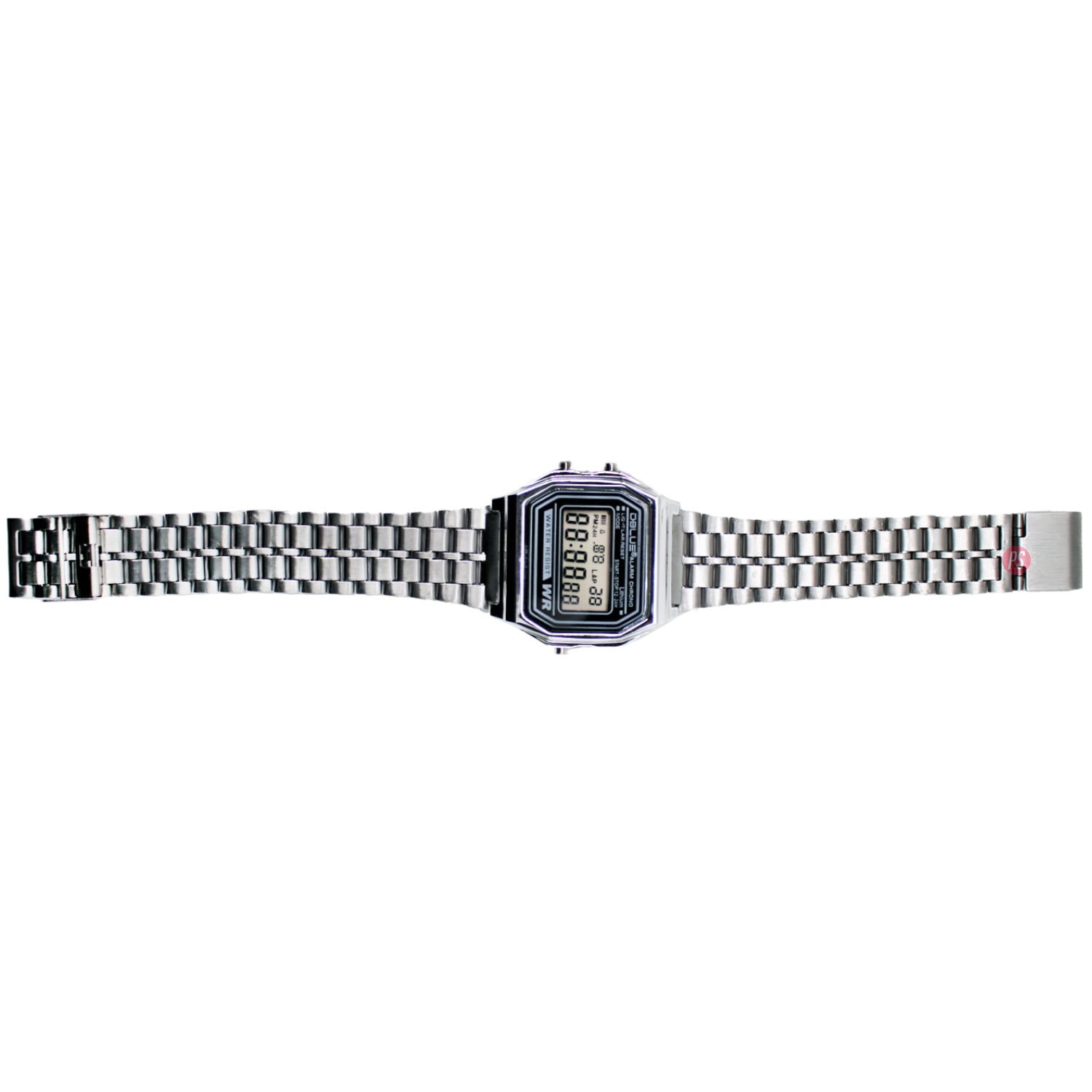 RELOJ DBLUE UNISEX DIGITAL PULSERA CLASICO CON CORREA METALICA PS - 2
