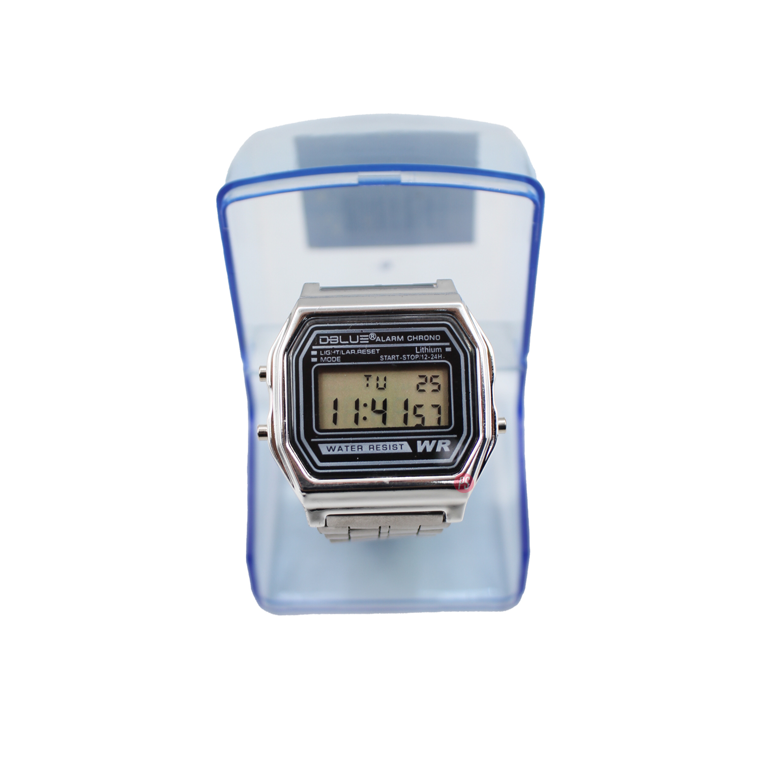 RELOJ DBLUE UNISEX DIGITAL PULSERA CLASICO CON CORREA METALICA PS - 3
