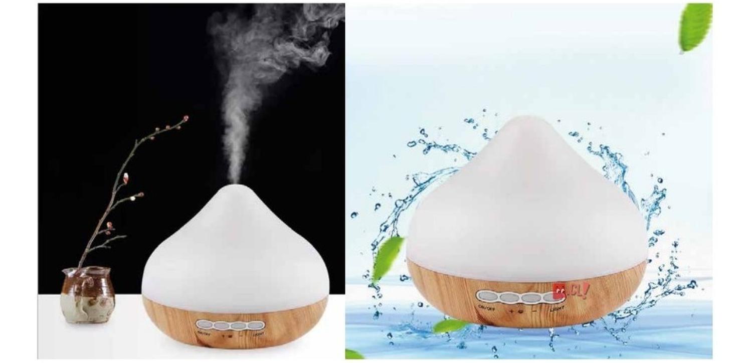 HUMIDIFICADOR DIFUSOR AROMA TERAPIA 235ML COLOR MADERA - PS - 2
