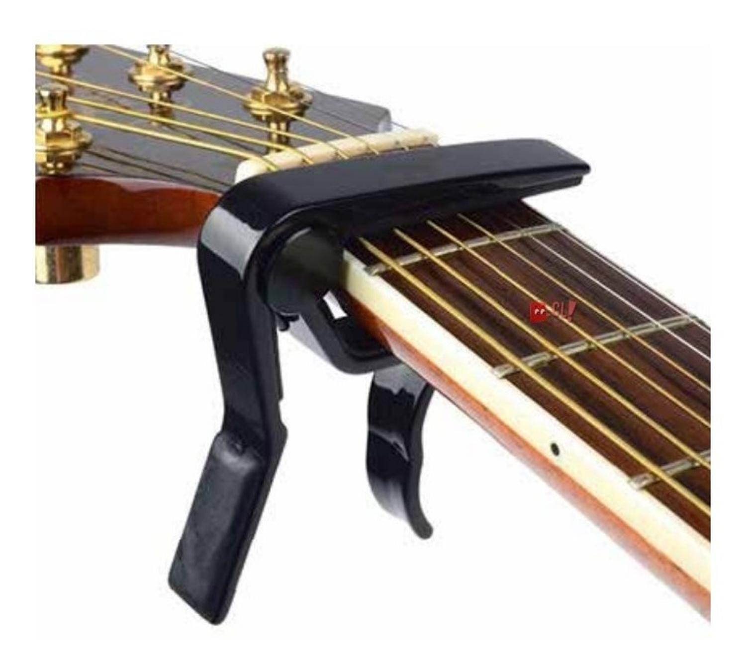 CEJILLO HENDRIX CAPOTRASTE ALUMINIO GUITARRA NEGRO PS CEJILLO CAPOTRASTE - 3