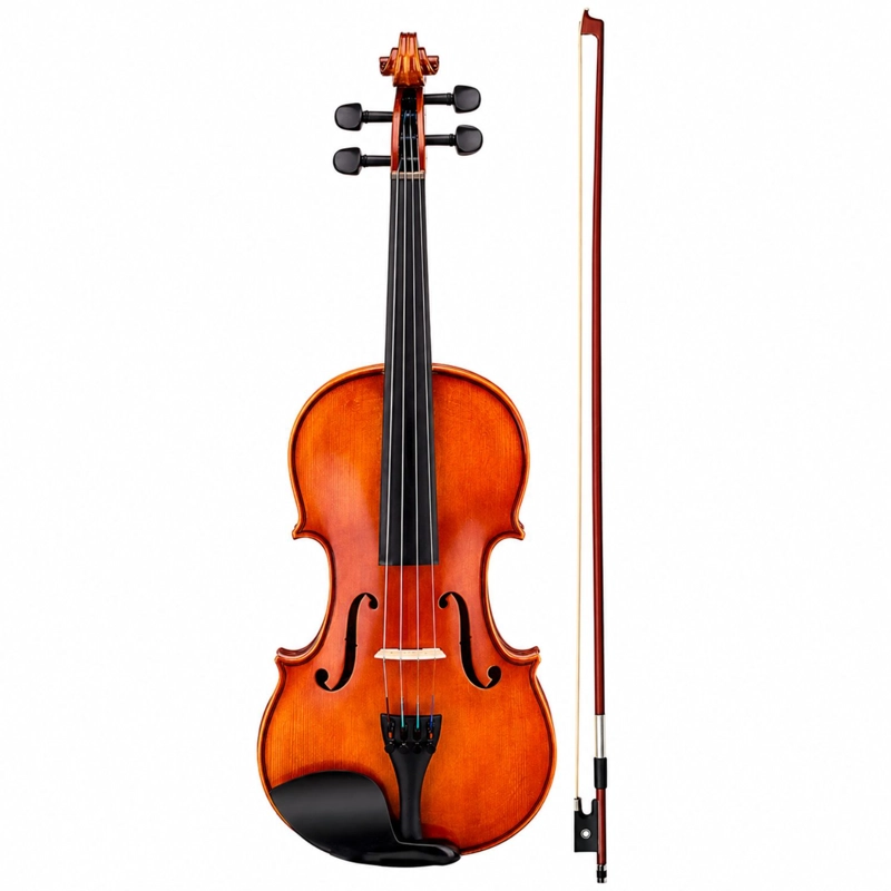 VIOLÍN HENDRIX 4/4 CON ESTUCHE/ARCO/PUENTE Y CÁPSULA RESINA - PS - 1