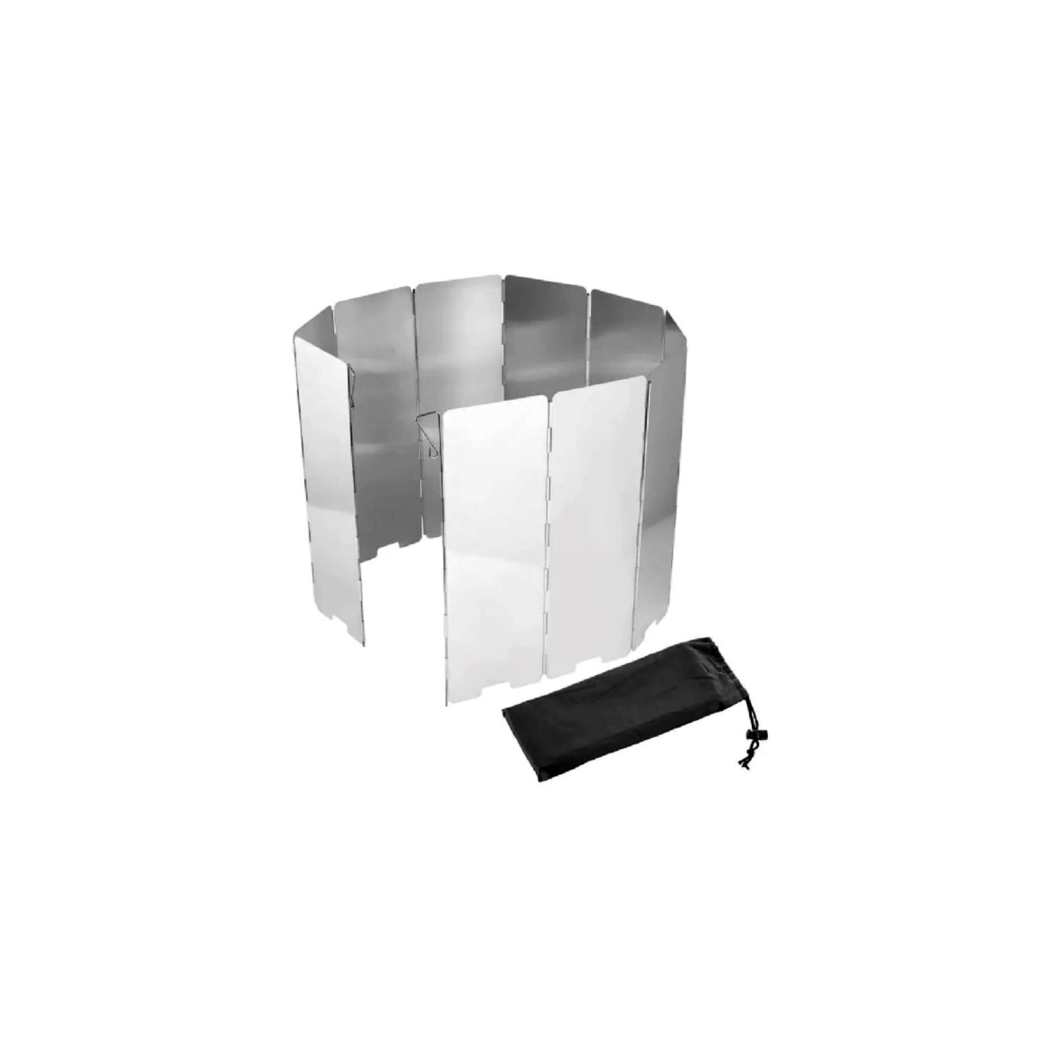 PROTECTOR PUNTOSTORE VIENTO 65X22CM COCINILLA CAMPING PS ALUMINIO - 1