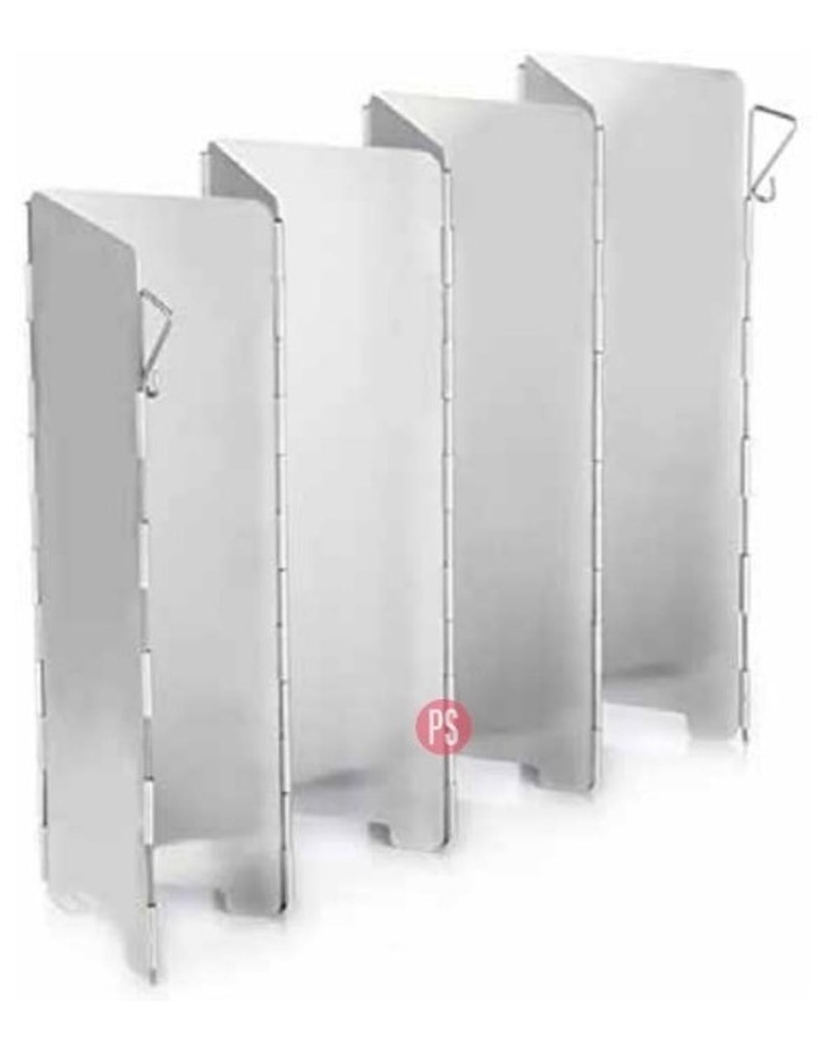 PROTECTOR PUNTOSTORE VIENTO 65X22CM COCINILLA CAMPING PS ALUMINIO - 3
