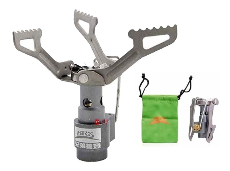 COCINILLA PUNTOSTORE MINI PORTÁTIL CAMPING OUTDOOR LLAVERO PS TITANIO - 2