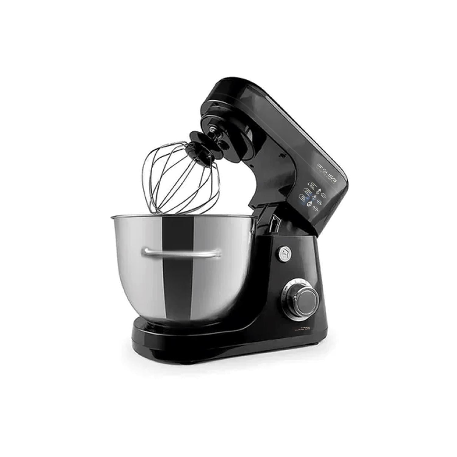 BATIDORA AMASADORA 1200W DE 8 VELOCIDADES COLOR NEGRO - PS