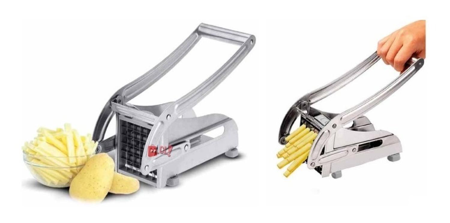 CORTADOR PICADOR DE PAPAS FRITAS ACERO INOXIDABLE - PS - 2
