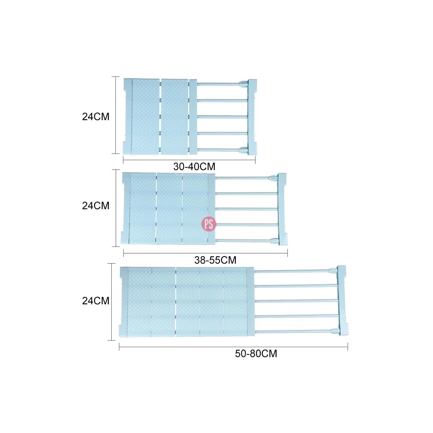 REPISA ADAPTABLE PARA CLOSET 30 A 80CMS - PS - 4