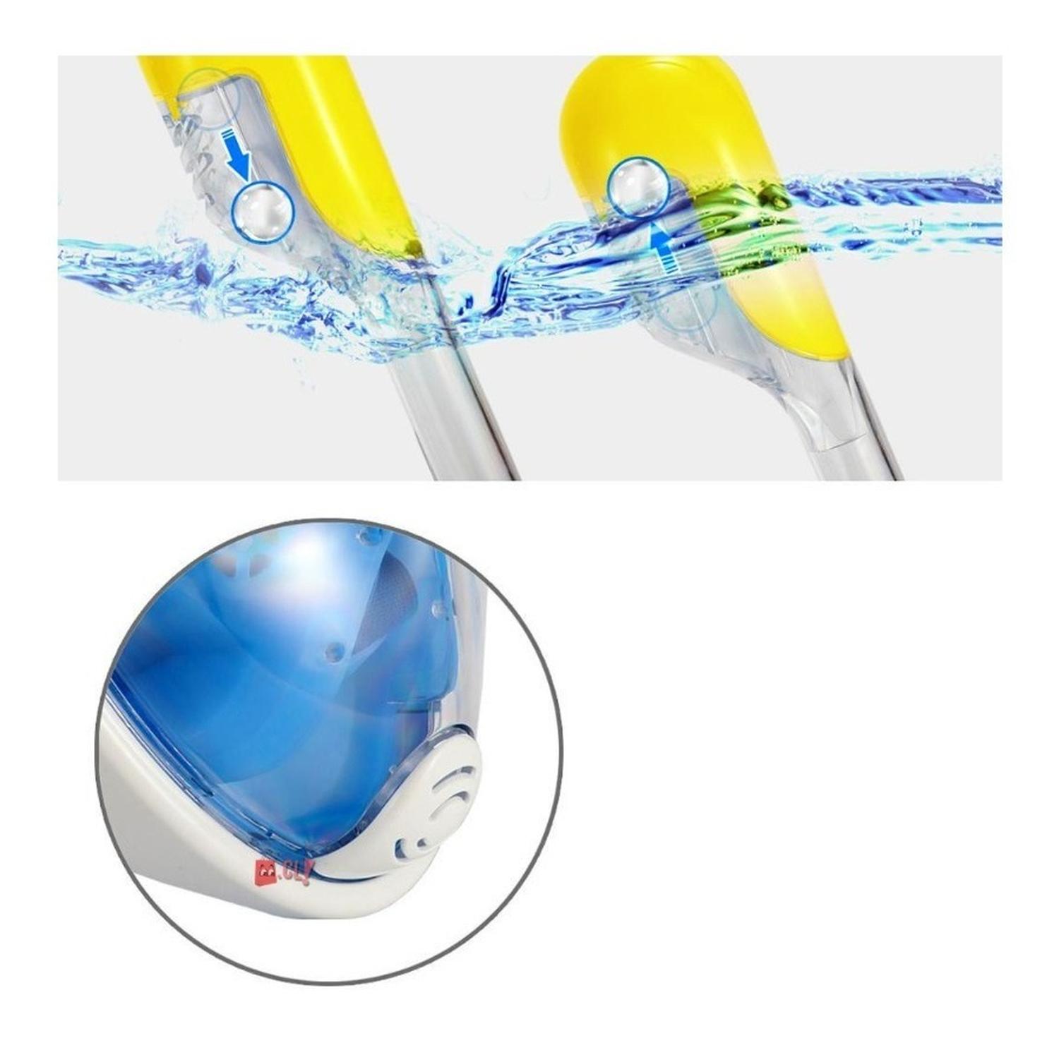 MASCARA DE BUCEO PUNTOSTORE FULL FACE TALLA L/XL - PS - 3