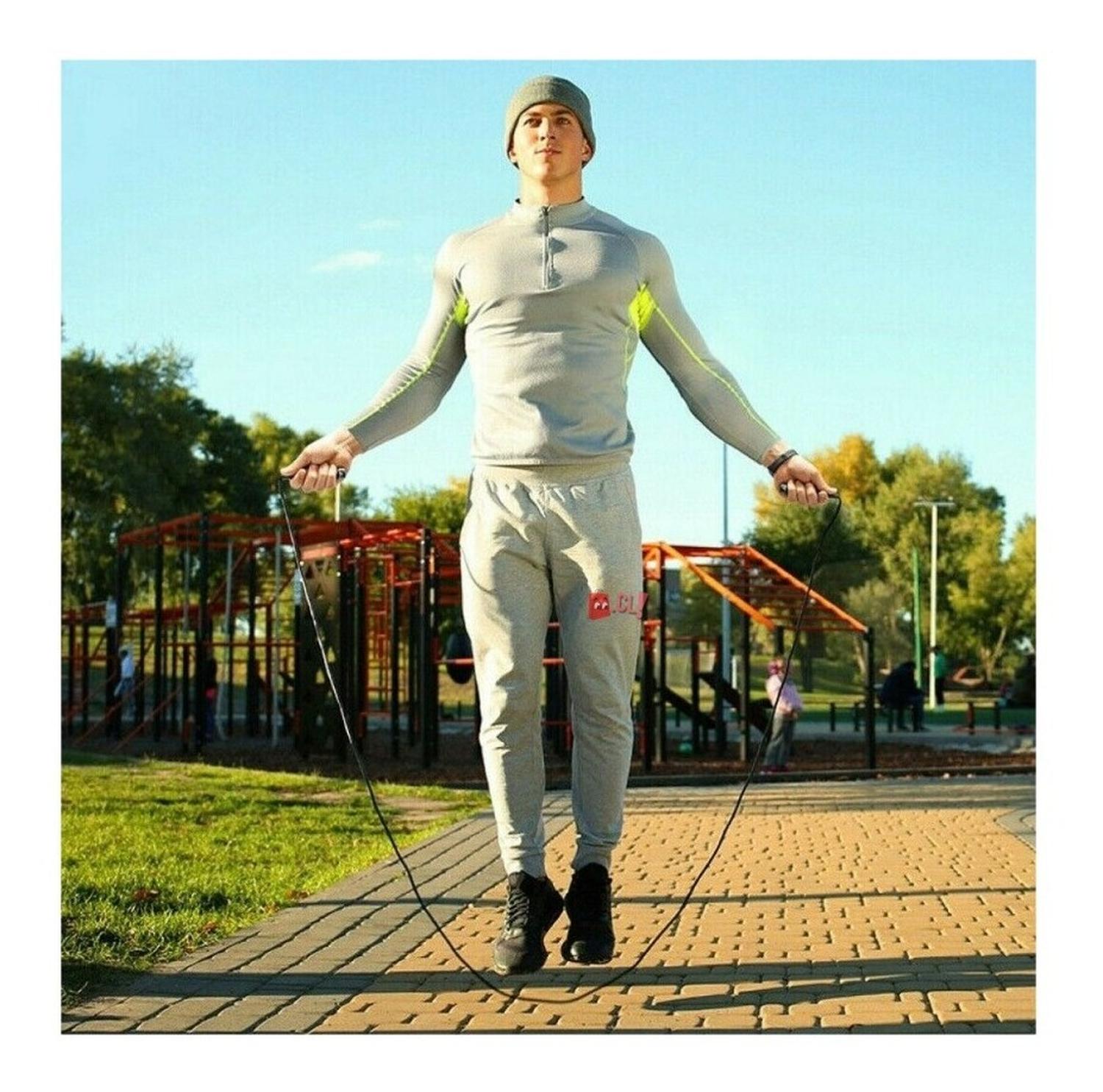 CUERDA DE SALTO PUNTOSTORE PARA CARDIO CON LARGO AJUSTABLE PS - 4