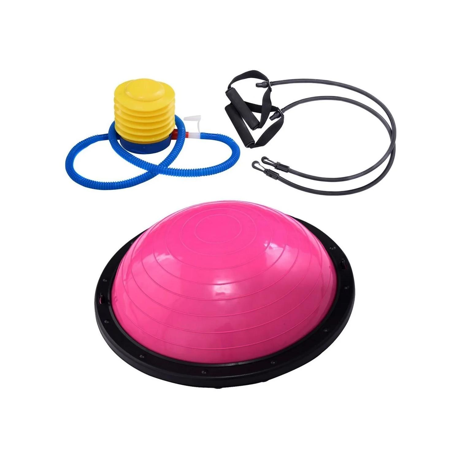 BALÓN PUNTOSTORE PVC ENTRENADOR BALANCE BOSU BALL DIÁMETRO 58CM PS - 1