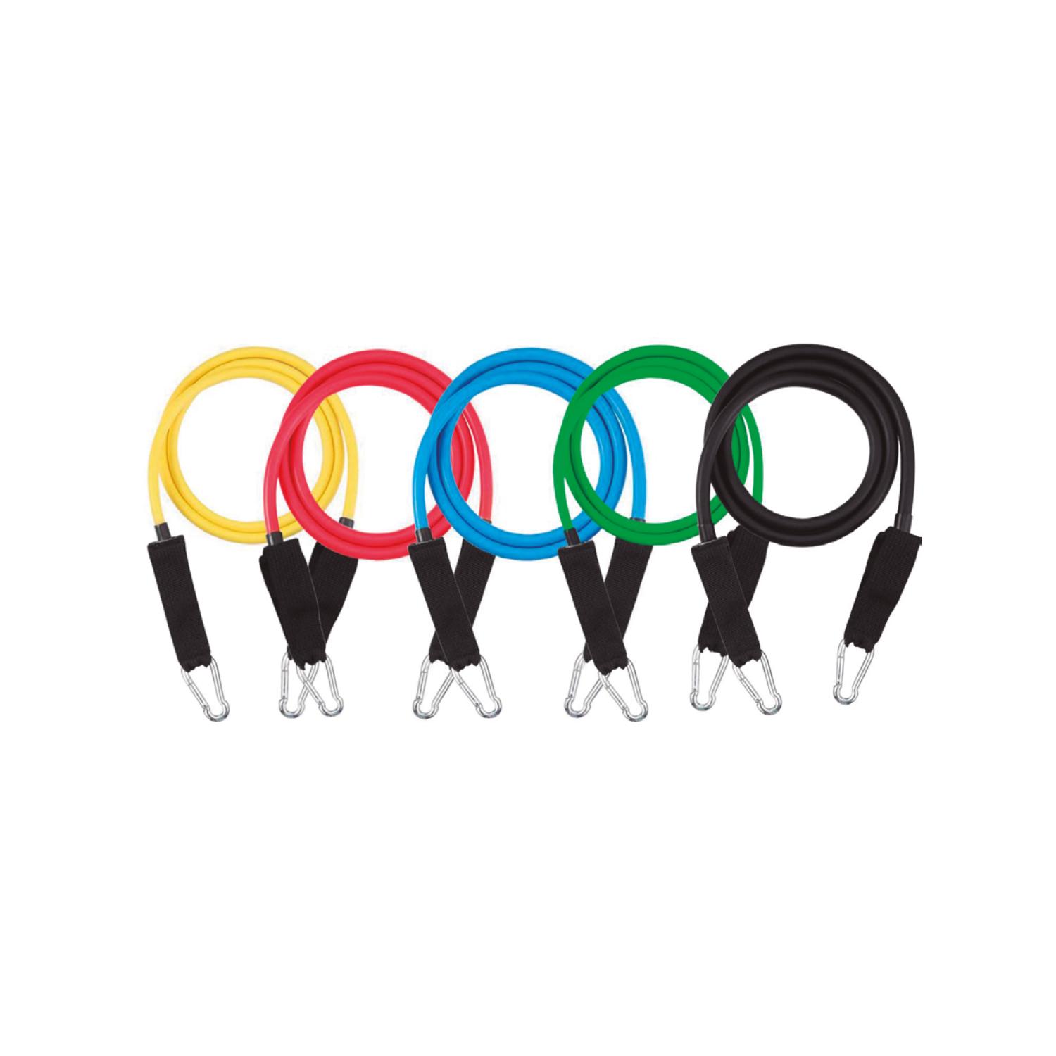 PACK PUNTOSTORE DE 5 BANDAS ELÁSTICAS PARA ENTRENAMIENTO CON BOLSO - PS - 1