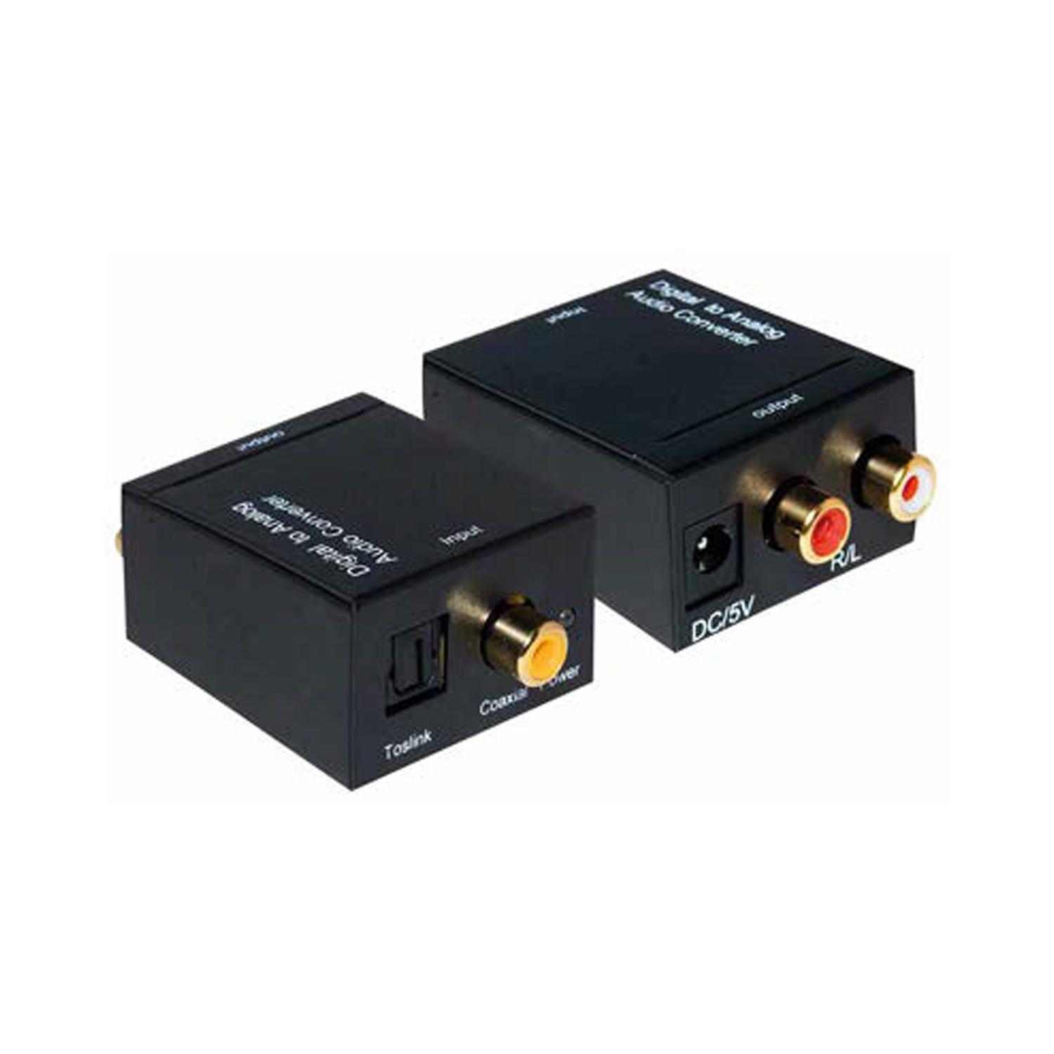 CONVERTIDOR PUNTOSTORE DE AUDIO ÓPTICO A RCA - PS - 1