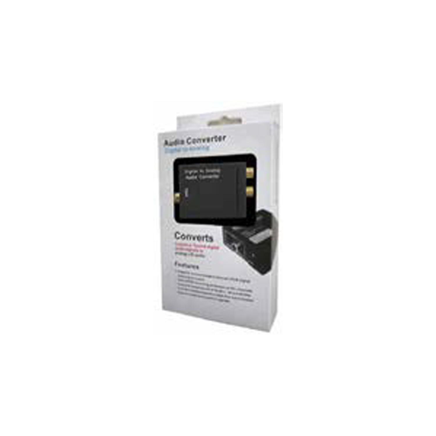 CONVERTIDOR PUNTOSTORE DE AUDIO ÓPTICO A RCA - PS - 2