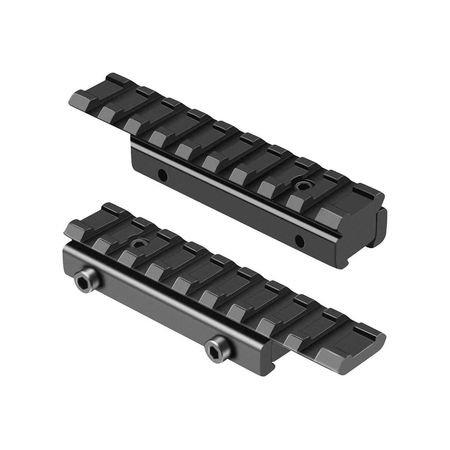 MONTURA CAZA PUNTOSTORE ALUMINIO ADAPTADOR MIRA TELESCÓPICA RIEL 11 A 20MM PS - 1