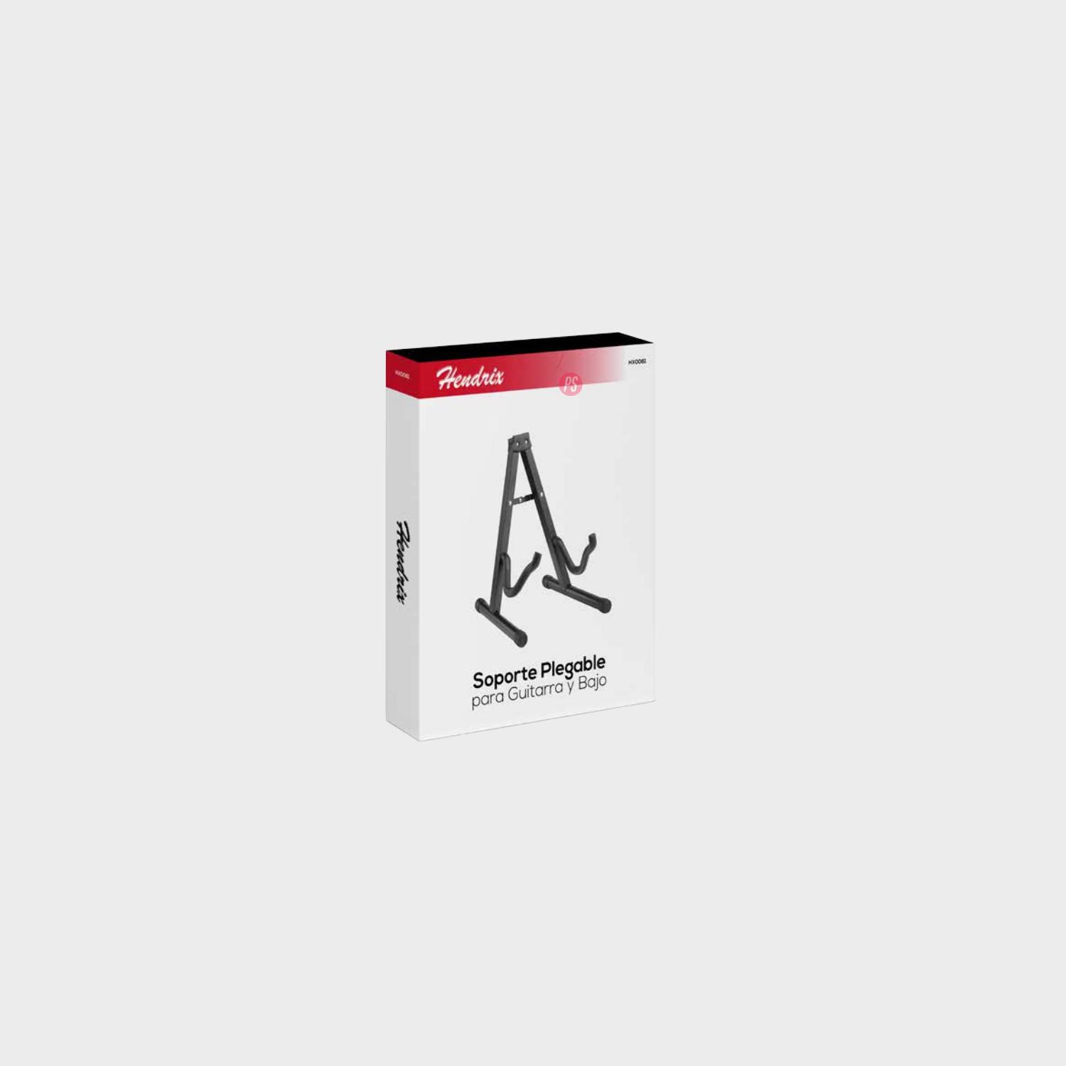 ATRIL HENDRIX PLEGABLE DE PISO GUITARRAS Y BAJOS - PS - 2
