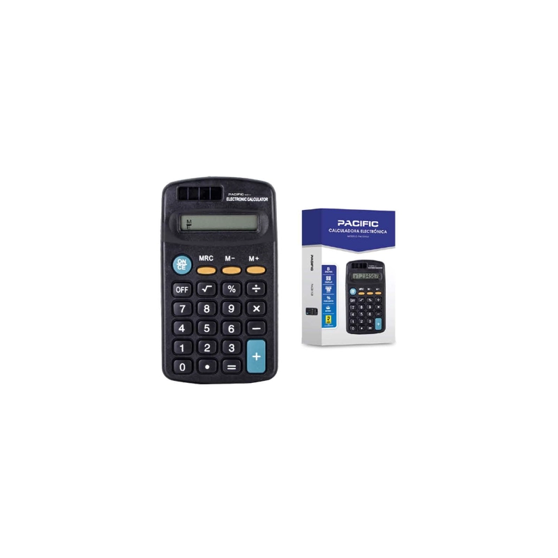 CALCULADORA PACIFIC ELECTRÓNICA 8 DÍGITOS PS - 1