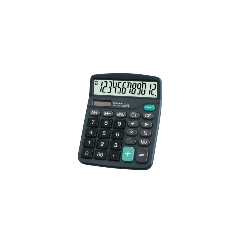 CALCULADORA PACIFIC ELECTRÓNICA 12 DÍGITOS PS - 1
