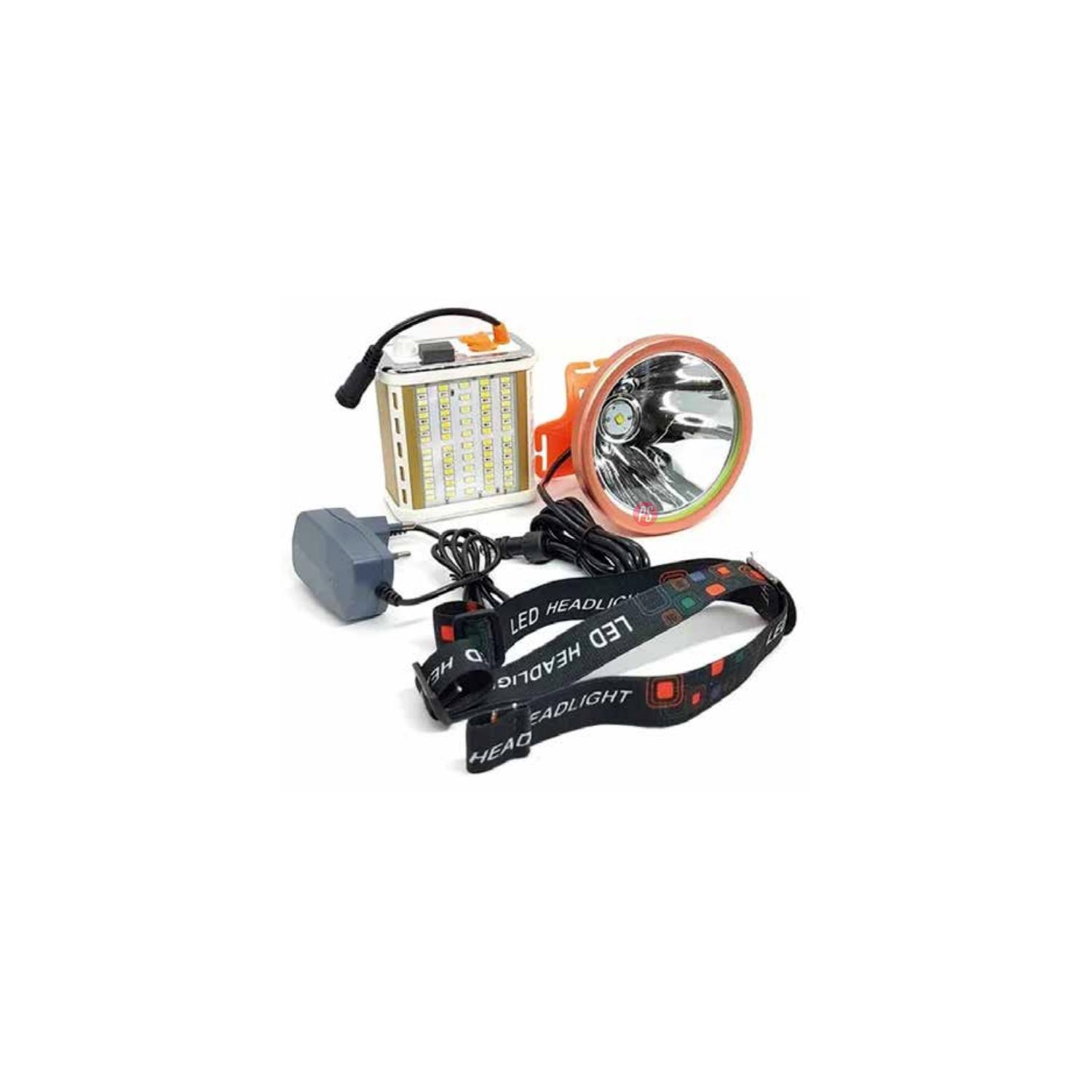 LINTERNA LED TECNOLAB CINTILLO ALCANCE 400MTS RECARGABLE PS - 2