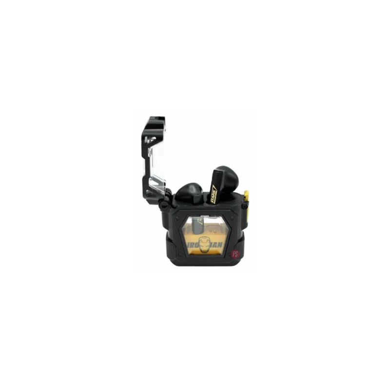 AUDÍFONOS IRON MAN PS BLUETOOTH NEGRO - 2