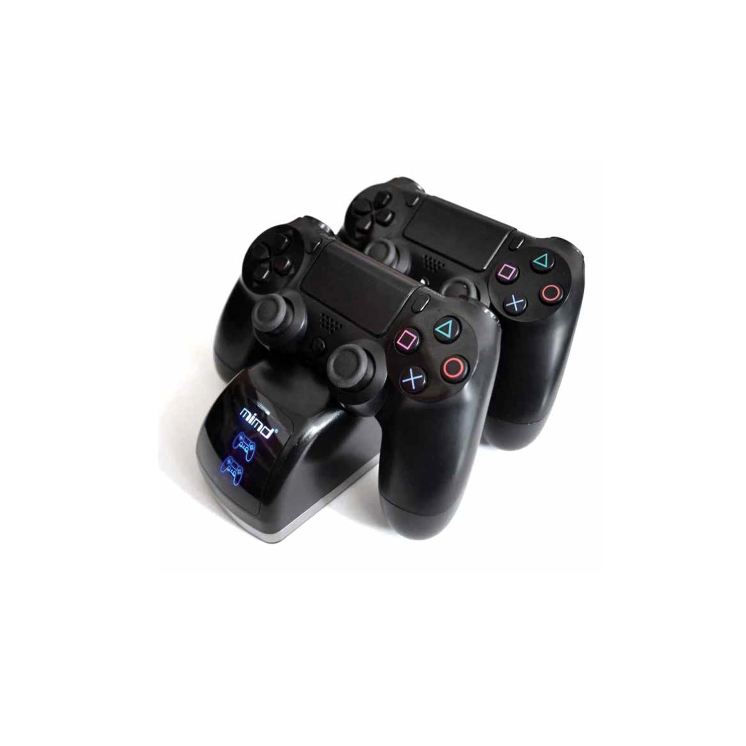 CARGADOR BASE DOCK DUAL CONTROLES PS4 - PS - 1