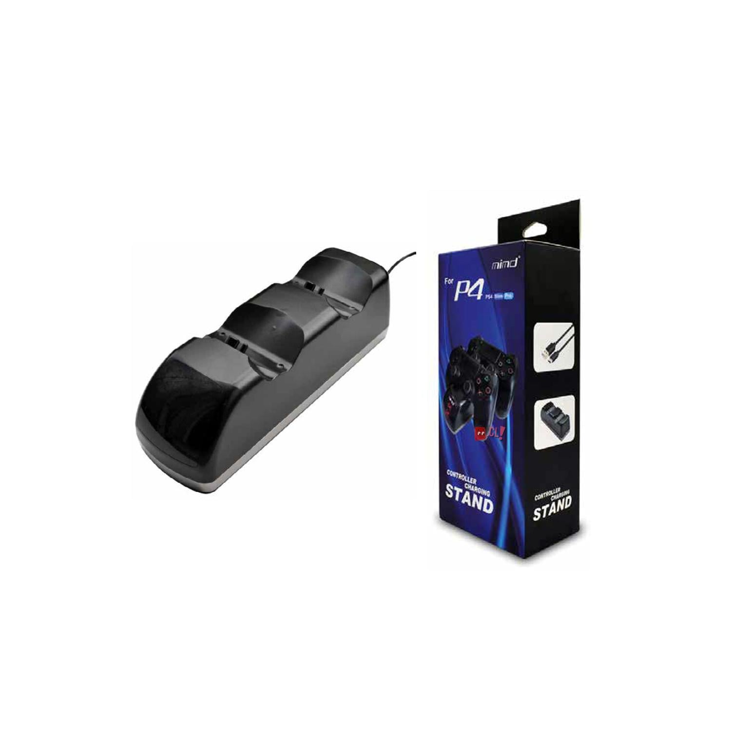 CARGADOR BASE DOCK DUAL CONTROLES PS4 - PS - 2