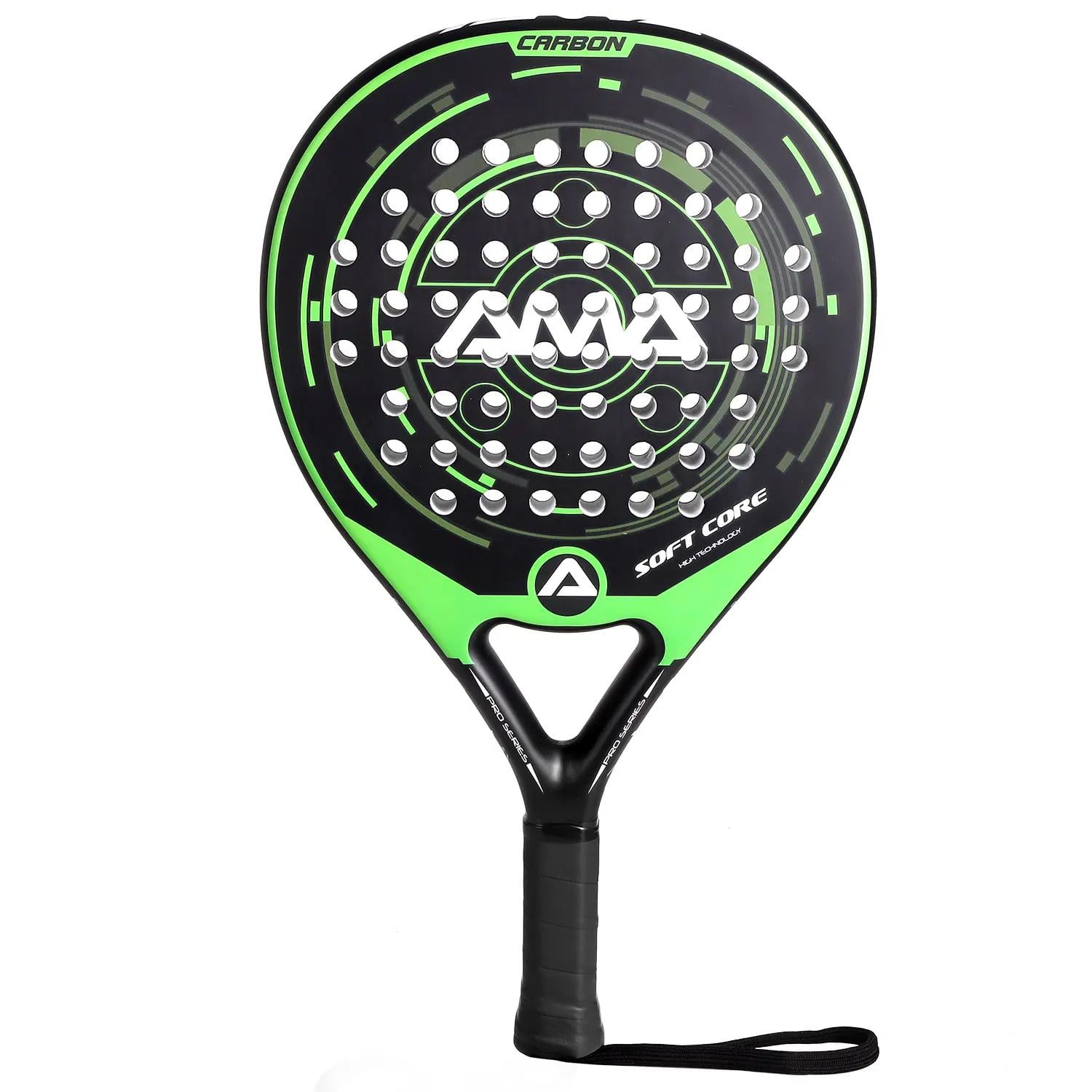 PALA PADEL PUNTOSTORE FIBRA DE CARBONO AMA SPORT P40 PS - 1