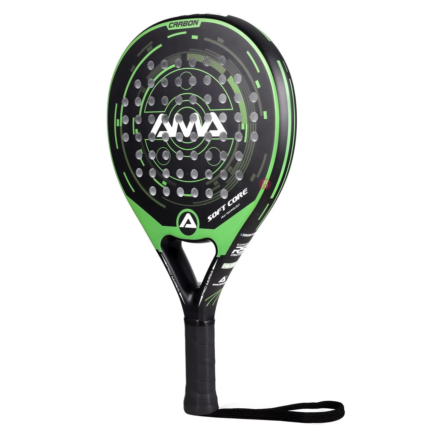 PALA PADEL PUNTOSTORE FIBRA DE CARBONO AMA SPORT P40 PS - 2