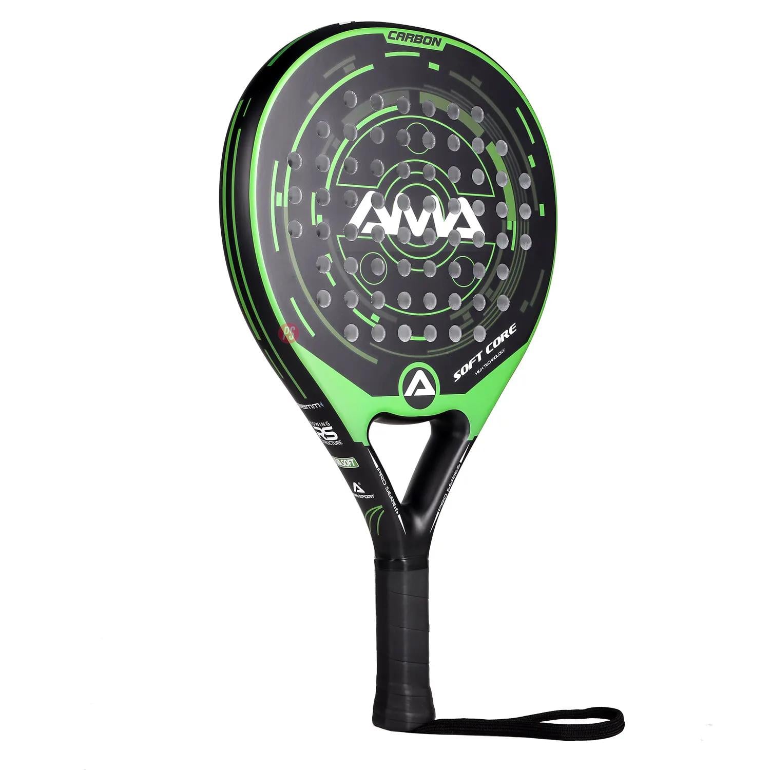 PALA PADEL PUNTOSTORE FIBRA DE CARBONO AMA SPORT P40 PS - 3