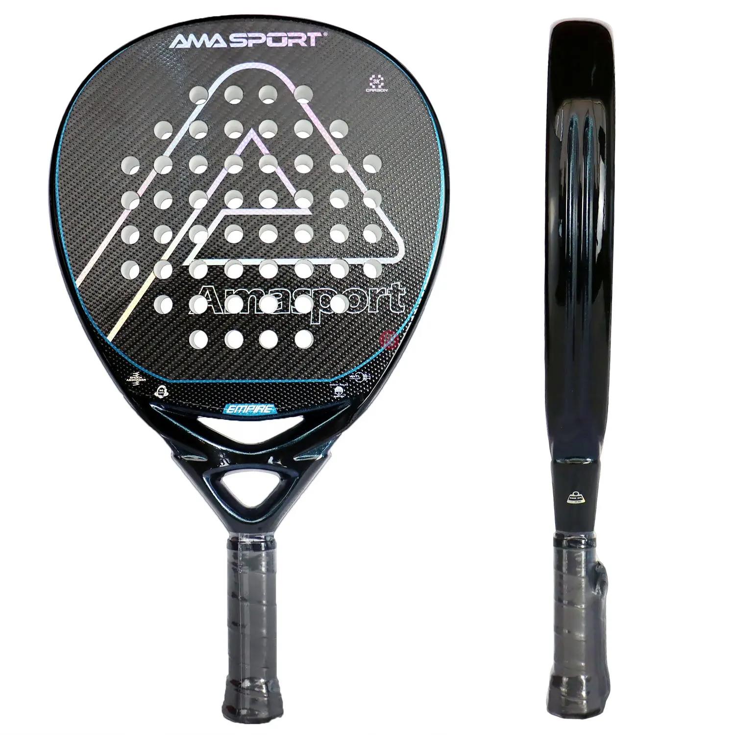 PALA PADEL PUNTOSTORE FIBRA DE CARBONO AMA SPORT 978 3K PS - 3