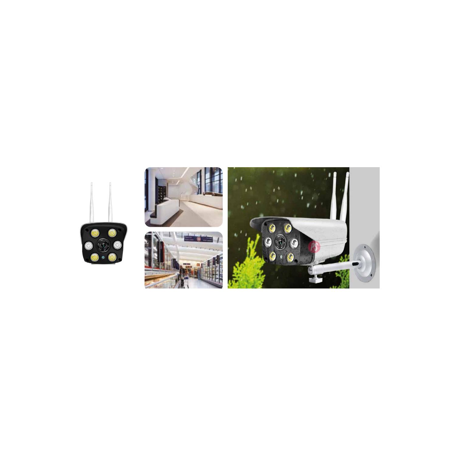 CÁMARA DE SEGURIDAD WIFI DOBLE ANTENA - PS - 2