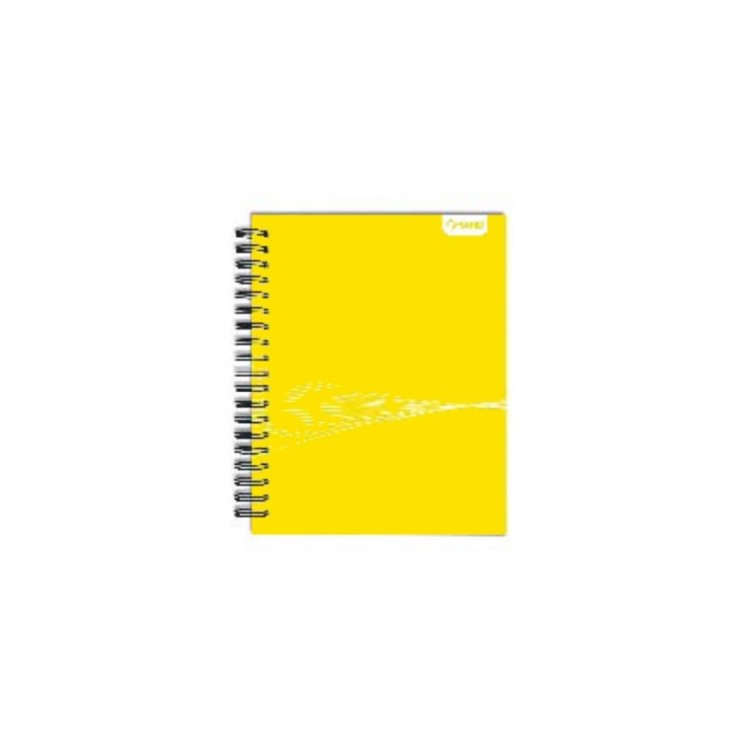 PACK X 10 CUADERNOS UNIVERSITARIOS PUNTOSTORE 100 HOJAS AMARILLO - 1