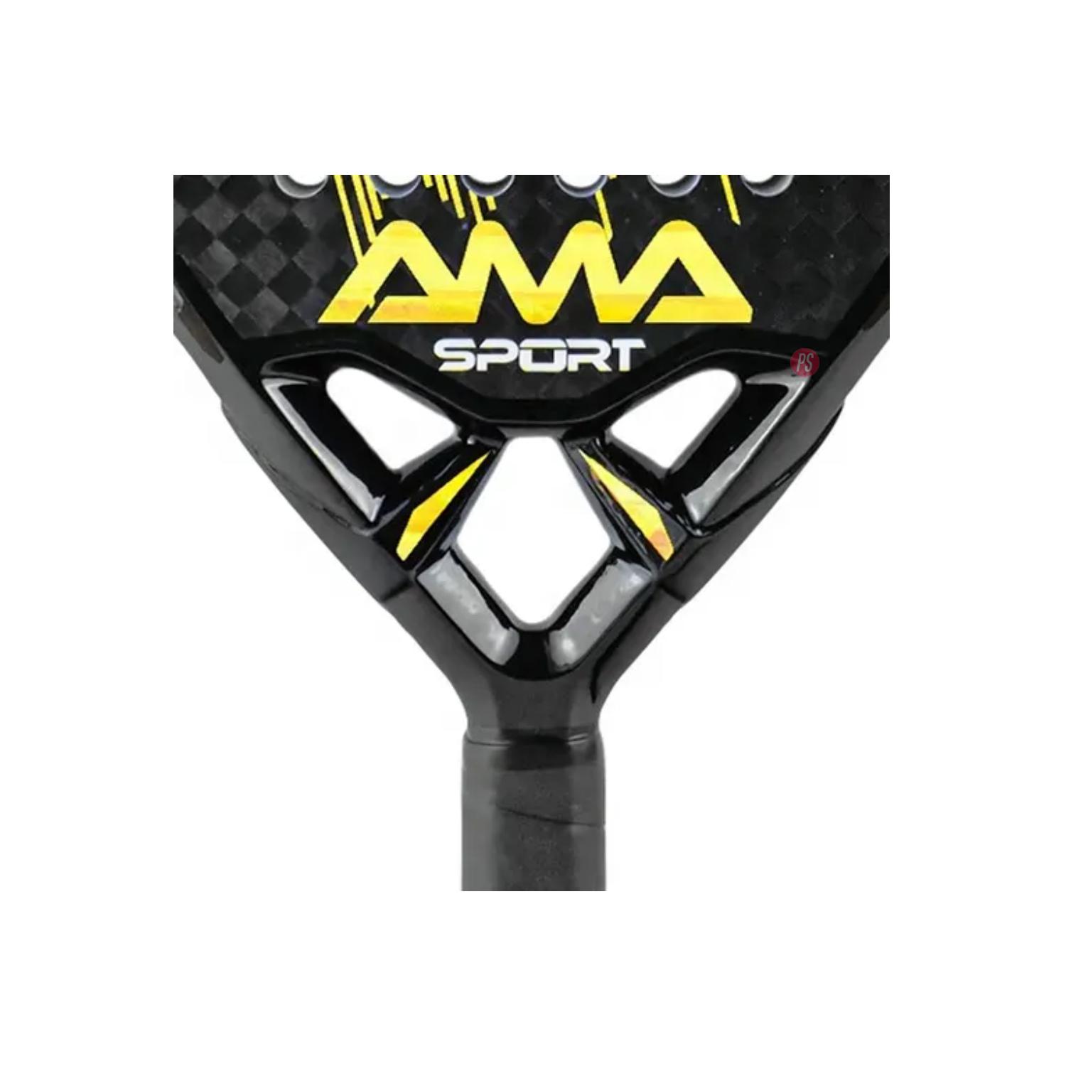 PALA PÁDEL PUNTOSTORE FIBRA DE CARBONO AMA SPORT P78 18K PS - 2