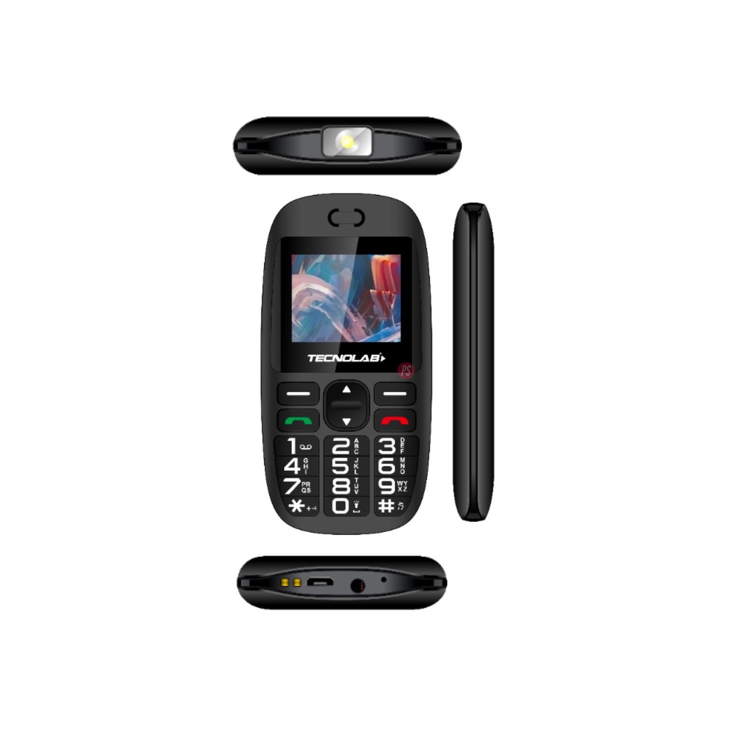 CELULAR SENIOR DUAL SIM 4G COLOR NEGRO - PS - 3