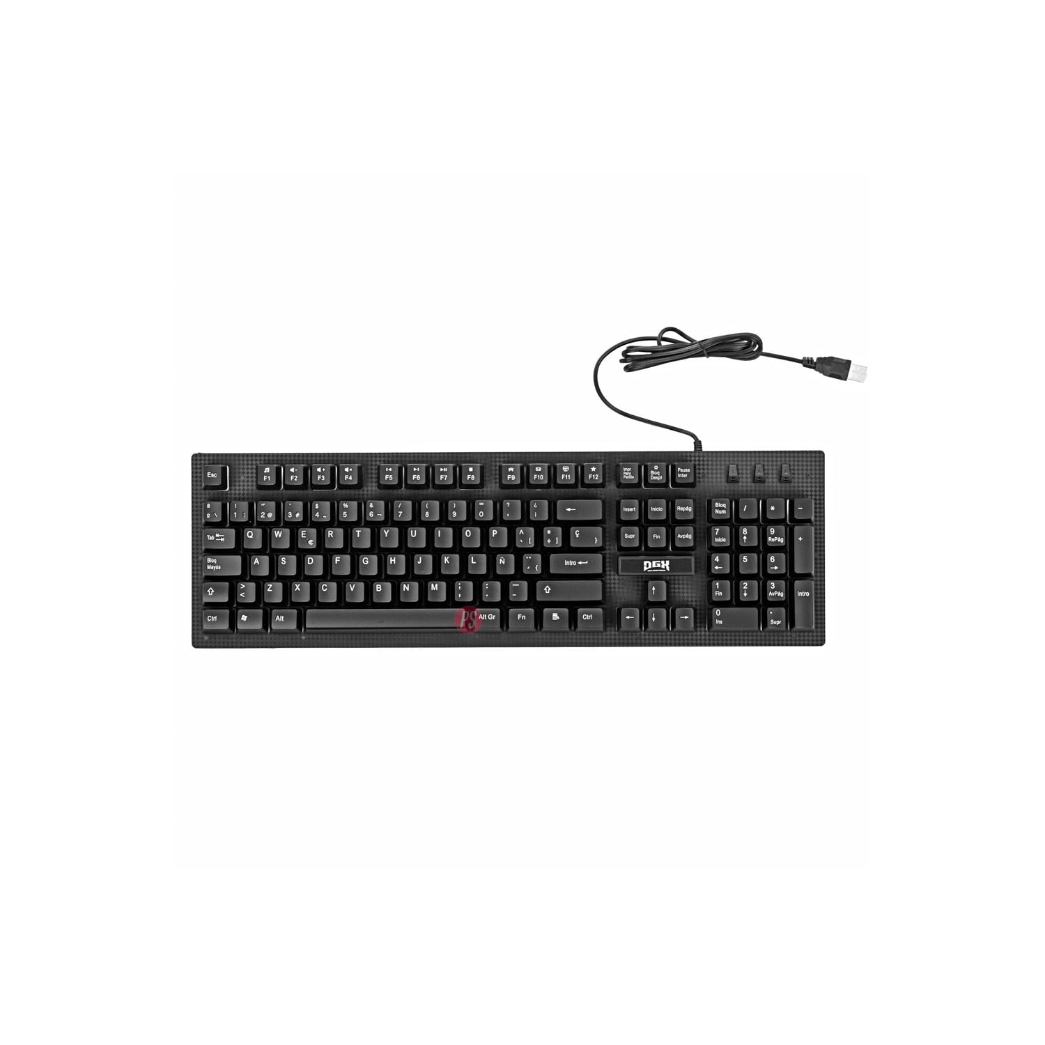 COMBO TECLADO Y MOUSE GAMER ANNIHILATOR DGX - PS - 2