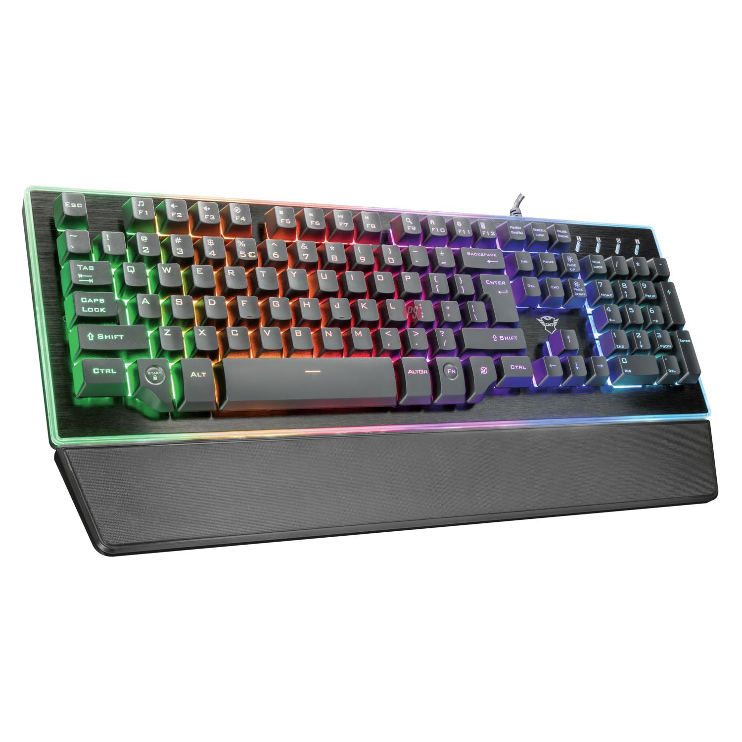 TECLADO GAMER SEMIMECÁNICO GXT 860 THURA - PS - 4